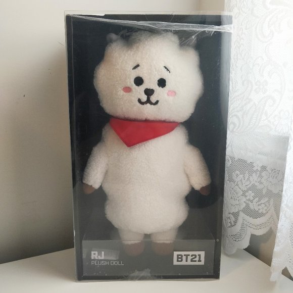 BTS BT21 Standing RJ Plush Doll (Jin, K-pop) - Picture 1 of 3